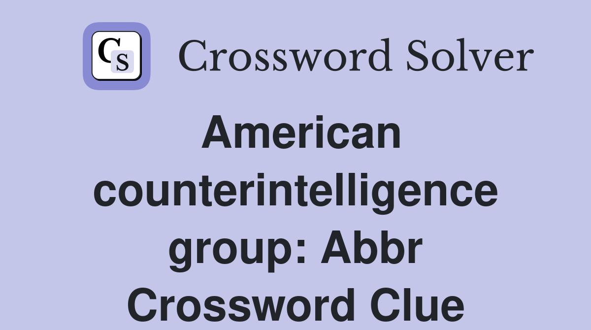 tour group abbr crossword clue